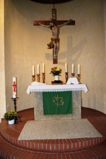 Altar in der Kreuzkirche