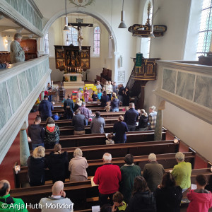 Großer Andrang beim Familiengottesdienst